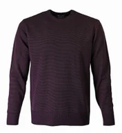 Swetry męskie - Elegancki SWETER Męski Klasyczny FIOLETOWY XXL Pako Jeans - miniaturka - grafika 1