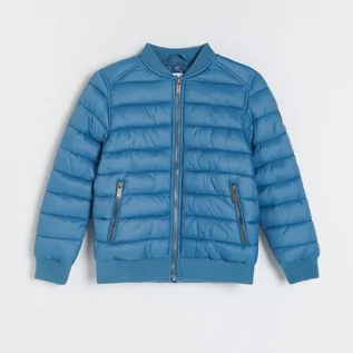 Kurtki i płaszcze dla chłopców - Reserved Pikowana kurtka z ociepleniem - Niebieski - grafika 1