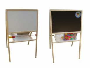 MalPlay Bączek tablica magnetyczna dwustronna - Tablice dla dzieci - miniaturka - grafika 1