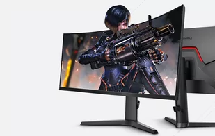 Monitor Gamingowy Koorui 34E6UC 34" 3840x1440px 165Hz - Monitory - miniaturka - grafika 4