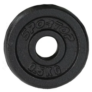 SPORTOP SPORTOP Obciążenie SPORTOP Fi28 0.5 kg) - Obciążenia - miniaturka - grafika 1