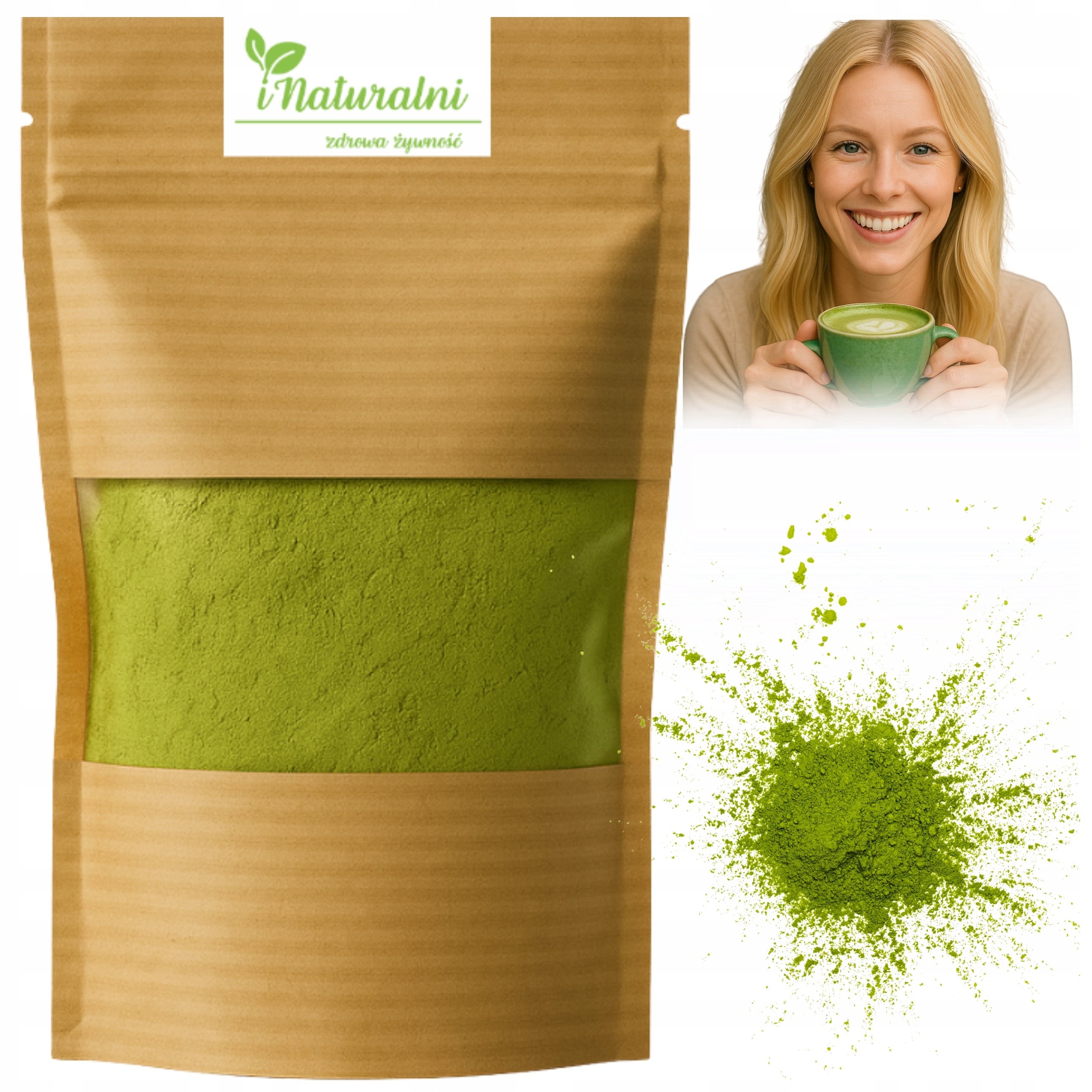 Zielona Herbata Matcha 1 kg Sproszkowana Ceremonialna Zdrowie Antyoksydanty