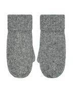 Rękawiczki - Pieces Rękawiczki Damskie Moella 17151059 Szary - miniaturka - grafika 1