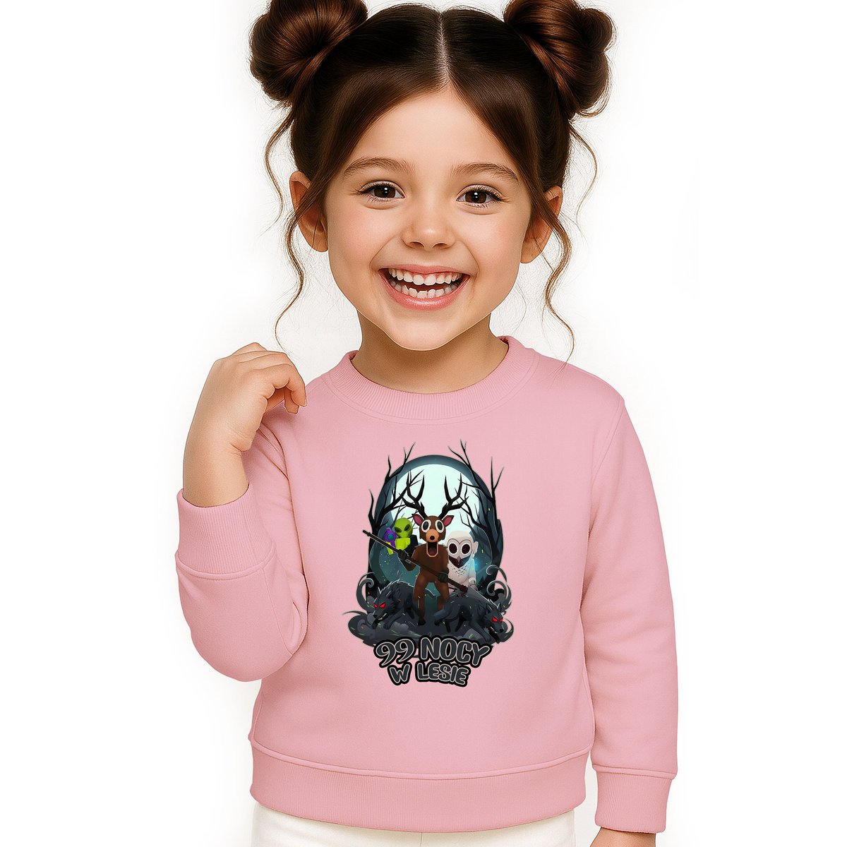 BLUZA DZIECIĘCA 99 NOCY W LESIE ROBLOX DLA CHŁOPCA DZIEWCZYNKI 110-116