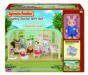Figurki dla dzieci - Gabinet lekarski zestaw prezentowy Sylvanian Families 5729 - miniaturka - grafika 1