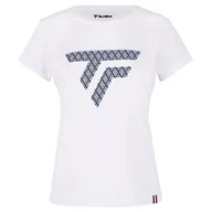 Koszulki sportowe damskie - Koszulka damska Tecnifibre Pro Training Tee W White M - miniaturka - grafika 1