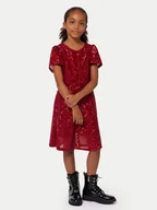 Sukienki i spódniczki dla dziewczynek - MICHAEL KORS KIDS Sukienka elegancka R30168 M Czerwony Regular Fit - miniaturka - grafika 1
