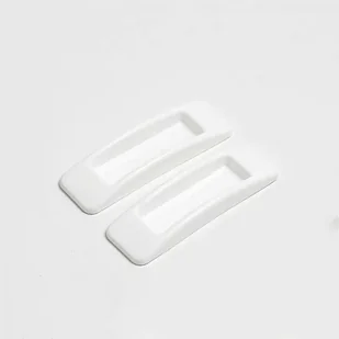 Klamka do drzwi przesuwnych samoprzylepna (4 sztuki) - biała - Zawiasy, okucia i inne akcesoria Klamka do drzwi przesuwnych samoprzylepna (4 sztuki) - biała - Zawiasy, okucia i inne akcesoria - miniaturka - grafika 1