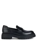 Półbuty damskie - Geox Lordsy D Iridea D36HRA 00043 C9999 Czarny - miniaturka - grafika 1