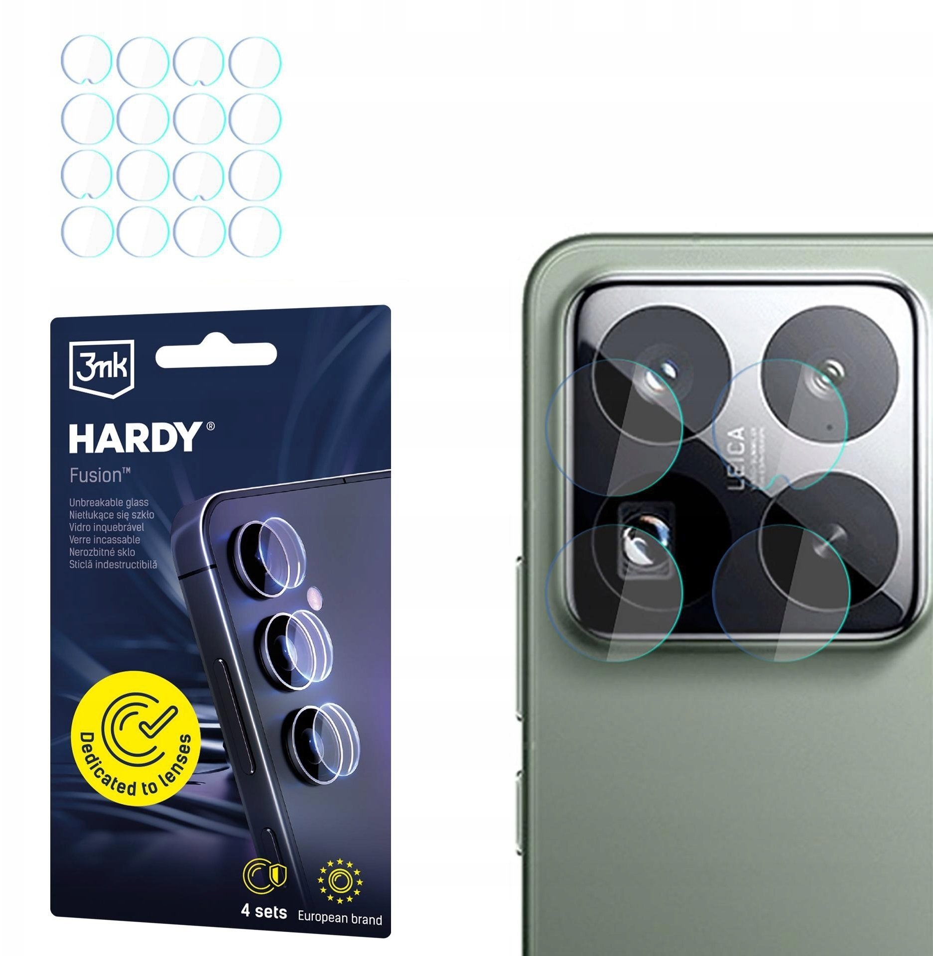 3MK Xiaomi 15 Pro - 3mk Hardy Fusion Lens Protection