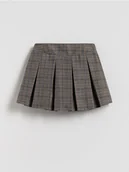 Spódnice - Reserved - Plisowana spódnica z szortami - wielobarwny - miniaturka - grafika 1