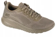 Buty sportowe damskie - Outlet damskie sneakers Skechers Bobs Squad Chaos Face 117209-OLV r.38 - miniaturka - grafika 1