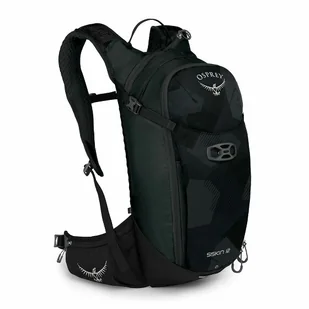 Osprey Europe Siskin 12 plecak wielofunkcyjny dla mężczyzn Obsydian Black - O/S 10003903 - Plecaki - miniaturka - grafika 4