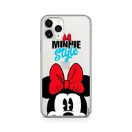 Etui i futerały do telefonów - ERT GROUP etui na telefon Apple Iphone 11 PRO MAX, case oryginalny i oficjalnie licencjonowany przez Disney, wzór Minnie 027, optymalnie dopasowane, plecki z TPU częściowo przeźroczyste - miniaturka - grafika 1
