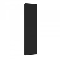 Szafki łazienkowe - DEFRA 291-C-04202 MO-RE TWIG C42 Słupek wiszący - czarny mat - 42x170x17 - miniaturka - grafika 1