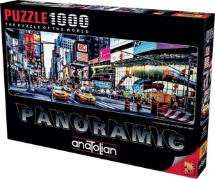Anatolian Puzzle 1000 Panorama Nowy York, Time Square - Anatolian - Puzzle - miniaturka - grafika 1