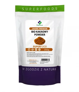 MEDFUTURE Kakaowy proszek BIO 250 g Medfuture - Zioła - miniaturka - grafika 1
