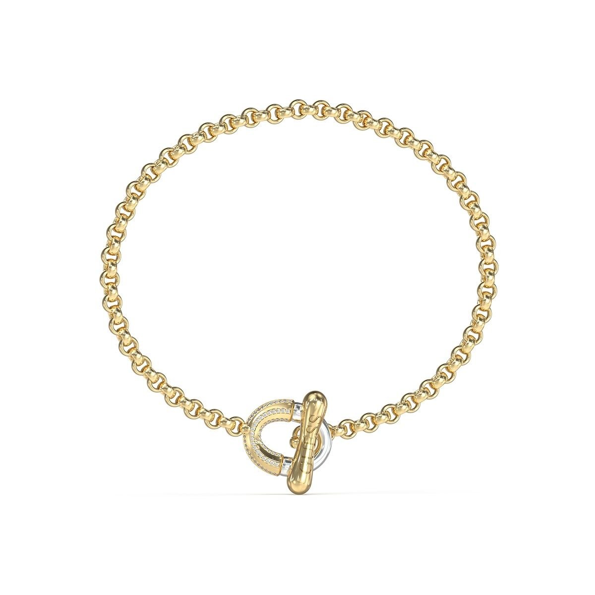 Bransoletka Damska Guess JUBB05372JWYGRHS Złoty