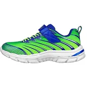 Sneakersy damskie - Skechers 403900L LMBL sneakersy, tkanina limonkowa/niebieska i srebrna ozdoba, 3,5 UK - miniaturka - grafika 1