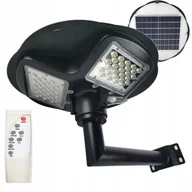 Lampy ogrodowe - LAMPA SOLARNA ULICZNA 150W = 1500W LED Z CZUJNIKIEM RUCHU I ZMIERZCHU PILOT - miniaturka - grafika 1