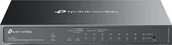 Switche - TP-Link Omada ES210GMP łącza sieciowe Zarządzany Gigabit Ethernet 10/100/1000 Obsługa PoE Czarny - miniaturka - grafika 1
