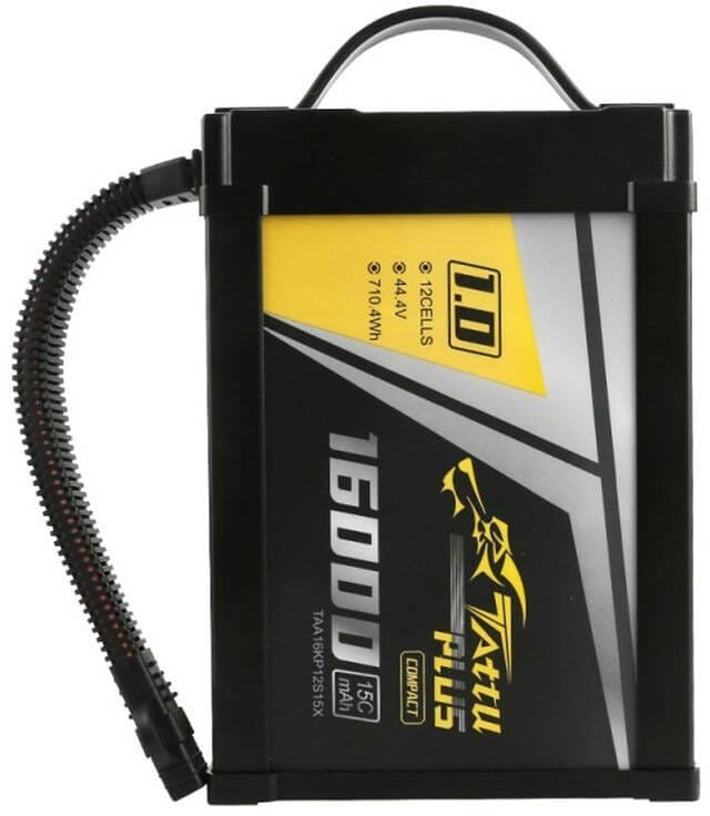 Akumulator Tattu Plus 1.0 Compact version 16000mAh 12S 15C 44.4V Lipo pack z konektorem XT90-S