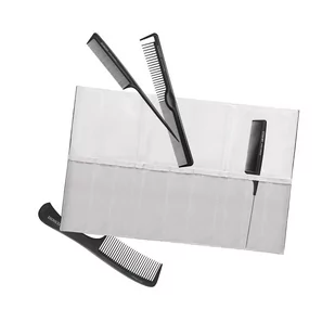 Lussoni By T4B Etui Na 9 Grzebieni Fryzjerskich - Szczotki i grzebienie do włosów - miniaturka - grafika 1