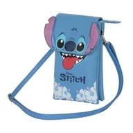 Torebki damskie - Lilo i Stitch Tongue-Torebka na Telefon, Niebieska, 12 x 20 cm - miniaturka - grafika 1