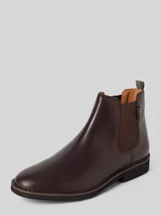 Buty chelsea ze skóry z detalem z logo model ‘TALAN’ - Botki męskie - miniaturka - grafika 1