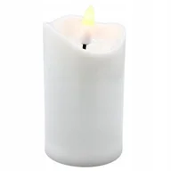 Lampiony i znicze - Wkład znicza LED efekt płomienia 9x5cm świeczka baterie LR44 biały znicz - miniaturka - grafika 1