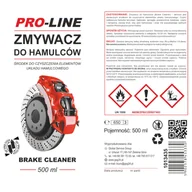 Chemia warsztatowa - Zmywacz środek do czyszczenia hamulców i układów hamulcowych PRO-LINE spray 500 ml - miniaturka - grafika 1