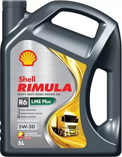 Shell Rimula R6 Lme Plus 5W-30 5L - Oleje silnikowe - miniaturka - grafika 1