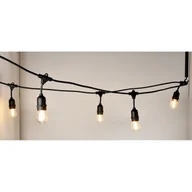 Lampy ogrodowe - Girlanda ogrodowa LED FIORI ozdobna 20m + 20 żarówek barwa ciepła na taras - miniaturka - grafika 1