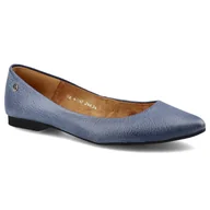 Baleriny - Maciejka, Baleriny, 04100-17/00-8 Granat Na Jeans, rozmiar 38 - miniaturka - grafika 1