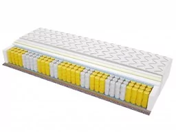 Materac kieszeniowy AMSTERDAM MAX PLUS 80x165 cm Dwustronny Średnio twardy / Bardzo twardy - Materace Materac kieszeniowy AMSTERDAM MAX PLUS 80x165 cm Dwustronny Średnio twardy / Bardzo twardy - Materace - miniaturka - grafika 1