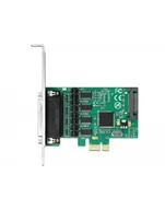 Akcesoria do serwerów - DeLOCK PCIe x1 card to 4 x serial RS-232 with 5V or 12V, interface card SATA power connector - miniaturka - grafika 1