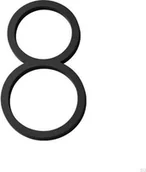 Numery na dom - Numer domu mała cyfra 8 Aluminium - miniaturka - grafika 1