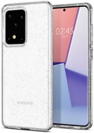 Etui i futerały do telefonów - Spigen Etui Liquid Crystal Glitter do Samsung Galaxy S20 Ultra Przezroczysty - miniaturka - grafika 1