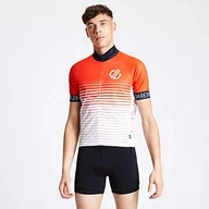Koszulki i topy damskie - Dare2b męskie DMT510 NDK60 AEP alternatywne lekkie rozciągliwe szybkoschnące topy rowerowe, Trail Blaze/biały, M - miniaturka - grafika 1