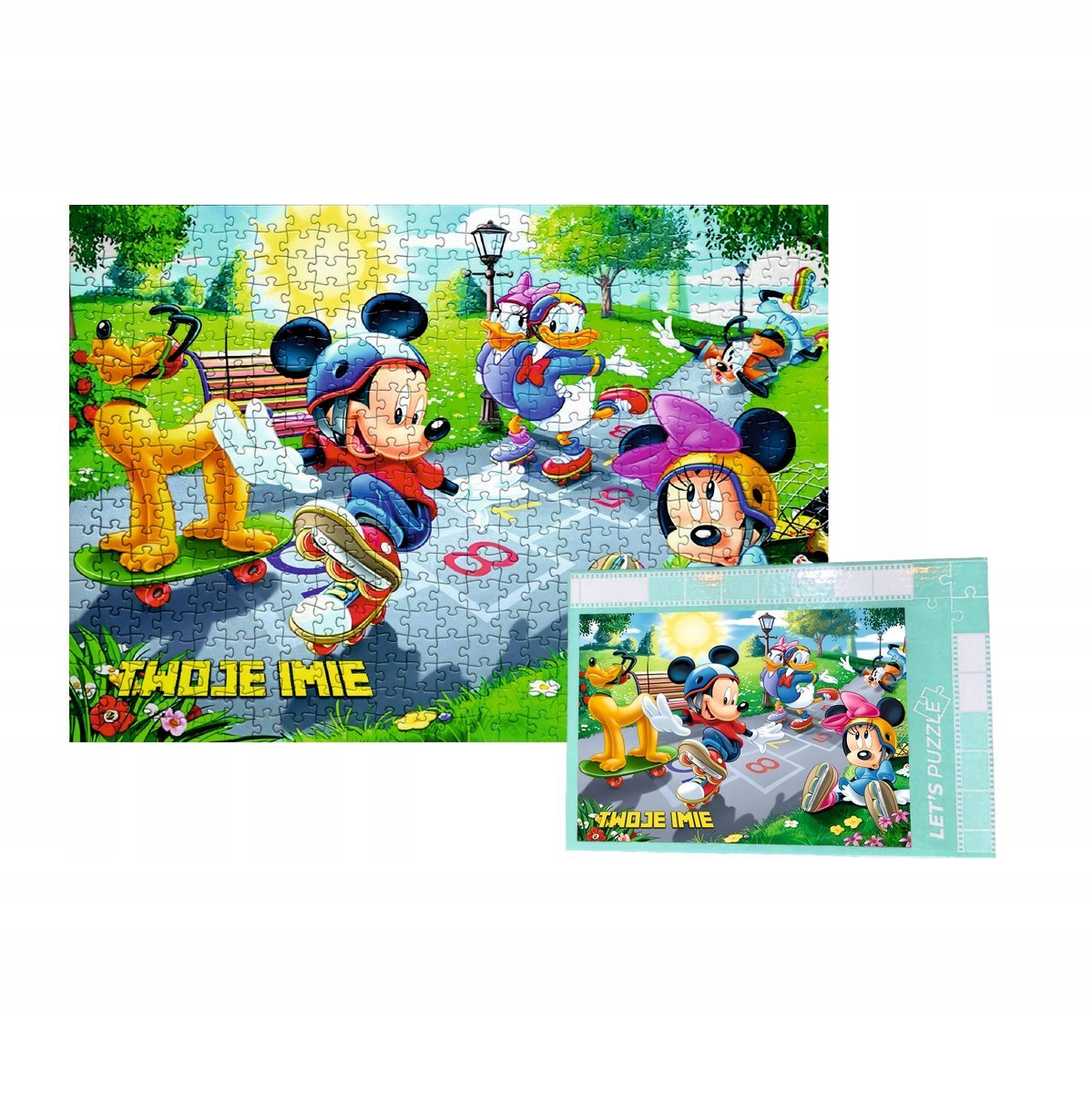 Personalizowane Puzzle Myszka miki i przyjaciele Mickey Mouse - 500el