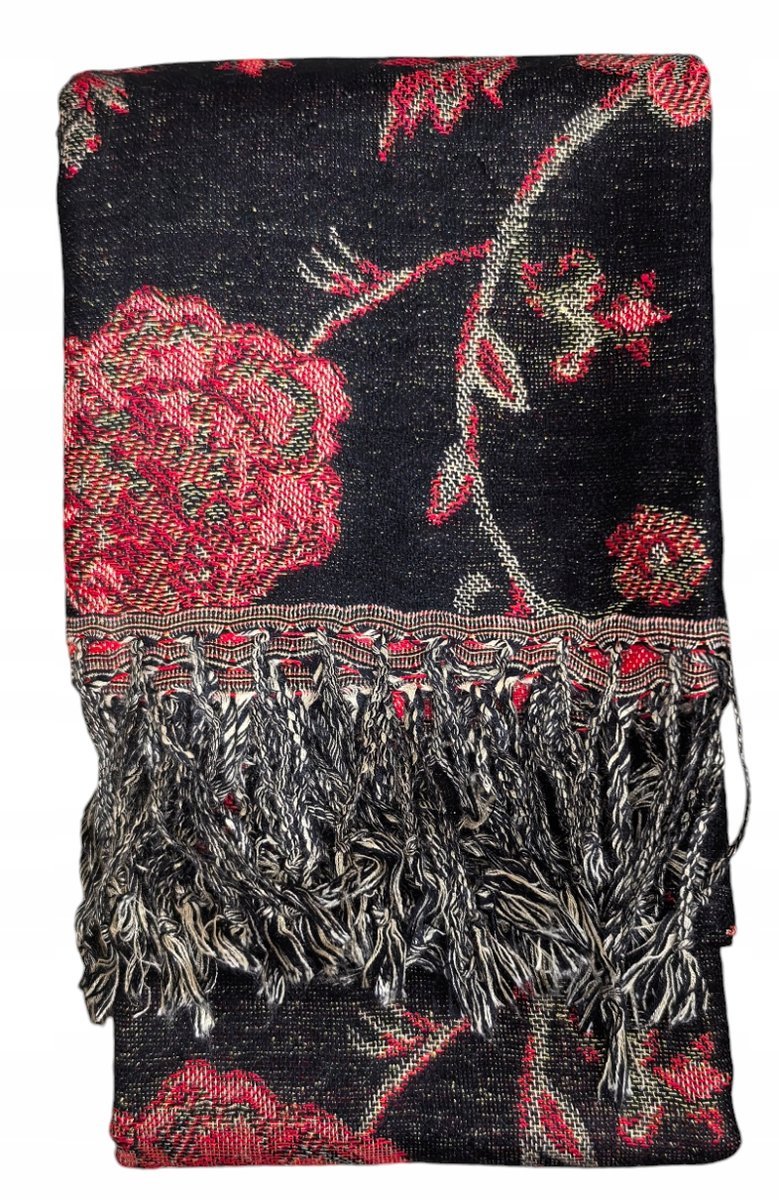 OVS ELEGANCKI BŁYSZCZĄCY SZAL DAMSKI JESIEŃ / WIOSNA ROZM. 65 X 190 CM