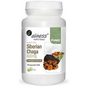 Suplementy naturalne - aliness Siberian Chaga ekstrakt 400mg 90 vege kapsułek 7937-547F7 - miniaturka - grafika 1