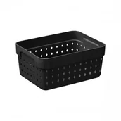 Pudła i pojemniki do przechowywania - PLAST TEAM Organizer PLAST TEAM Seoul L 50230804 Czarny 50230804 - miniaturka - grafika 1