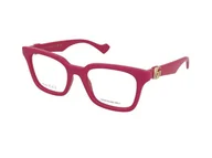 Okulary korekcyjne, oprawki, szkła - Dioptrie szkieł Gucci GG1728O 004 - miniaturka - grafika 1