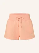 Spodenki damskie - Nike Szorty Dresowe Sportswear Phoenix Fleece orange - miniaturka - grafika 1