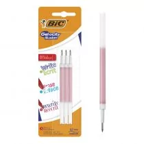 BIC Wkład do długopisu Scier Bc Illusion Czer B/c Op3 - Inne akcesoria do piór i długopisów - miniaturka - grafika 2