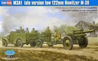 Modele do sklejania - Hobby Boss Model plastikowy Holownik M3A1 122mm Howitzer + EKSPRESOWA 84537 - miniaturka - grafika 1