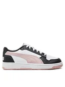 Buty dla dziewczynek - Puma Sneakersy Reb-L Jr 398993 10 Biały - miniaturka - grafika 1