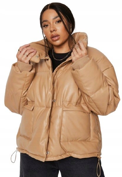 MISSGUIDED PLUS SIZE DAMSKA KURTKA EKOSKÓRA 48 48