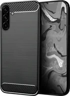 Etui i futerały do telefonów - Etui do Samsung Galaxy A56 Czarne, Pancerne, Karbon, Pokrowiec, Case - miniaturka - grafika 1